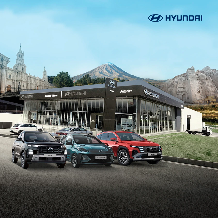 Hyundai Arequipa Cerro Colorado – Descubre nuestra selección de vehículos Hyundai con atención personalizada.