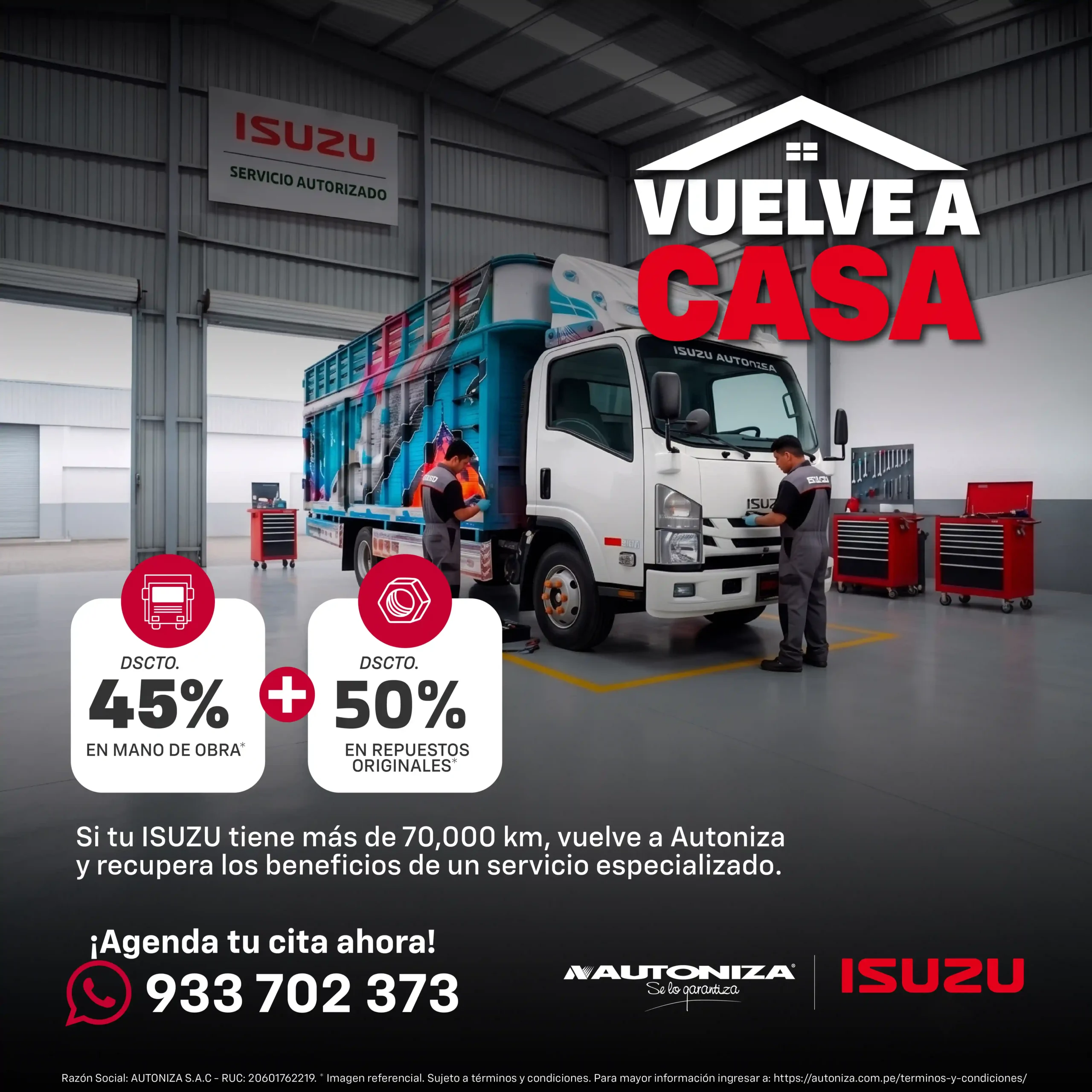 Servicio Isuzu