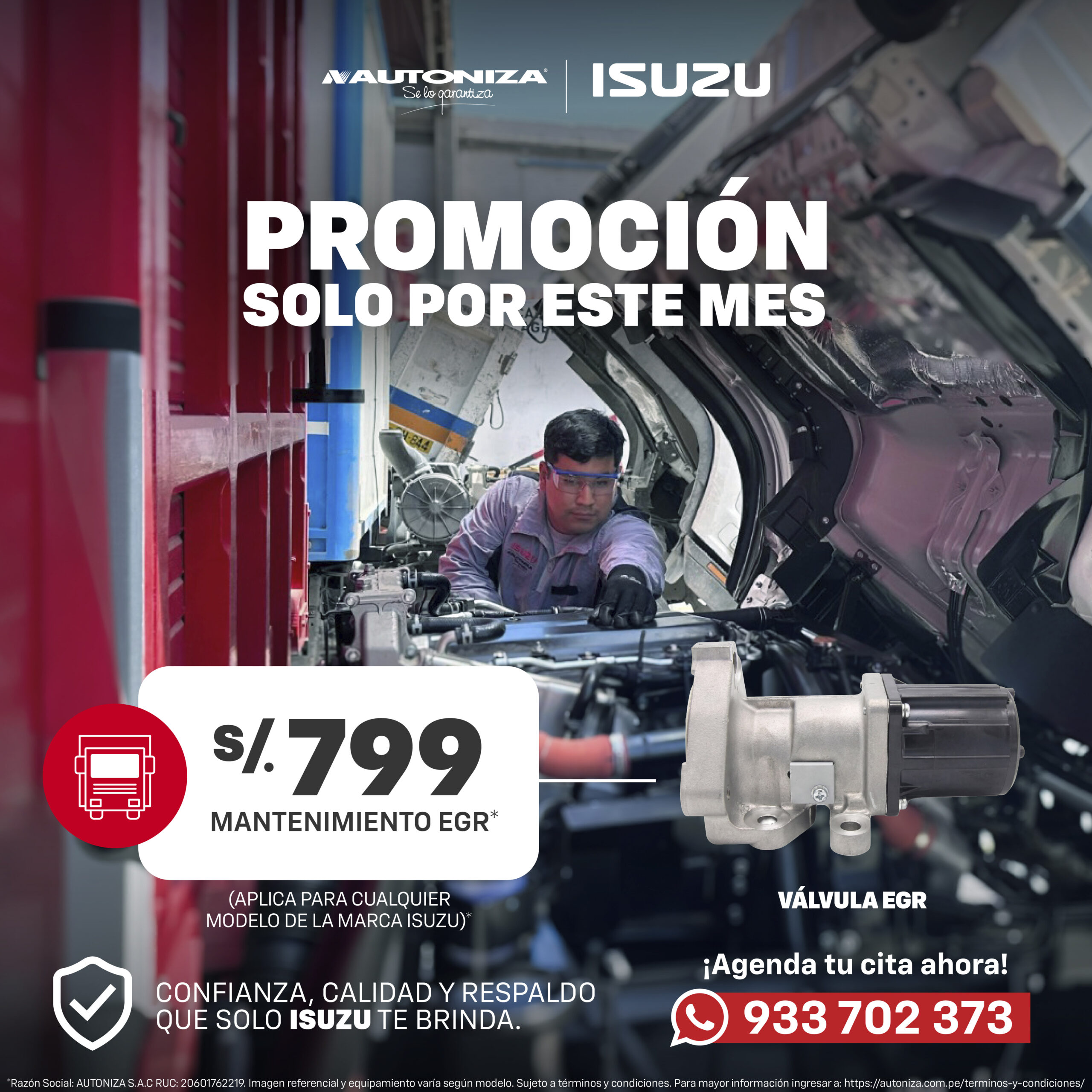 Mantenimiento EGR 04 Isuzu