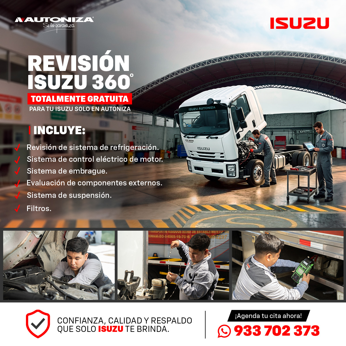 Revisión 360 Isuzu